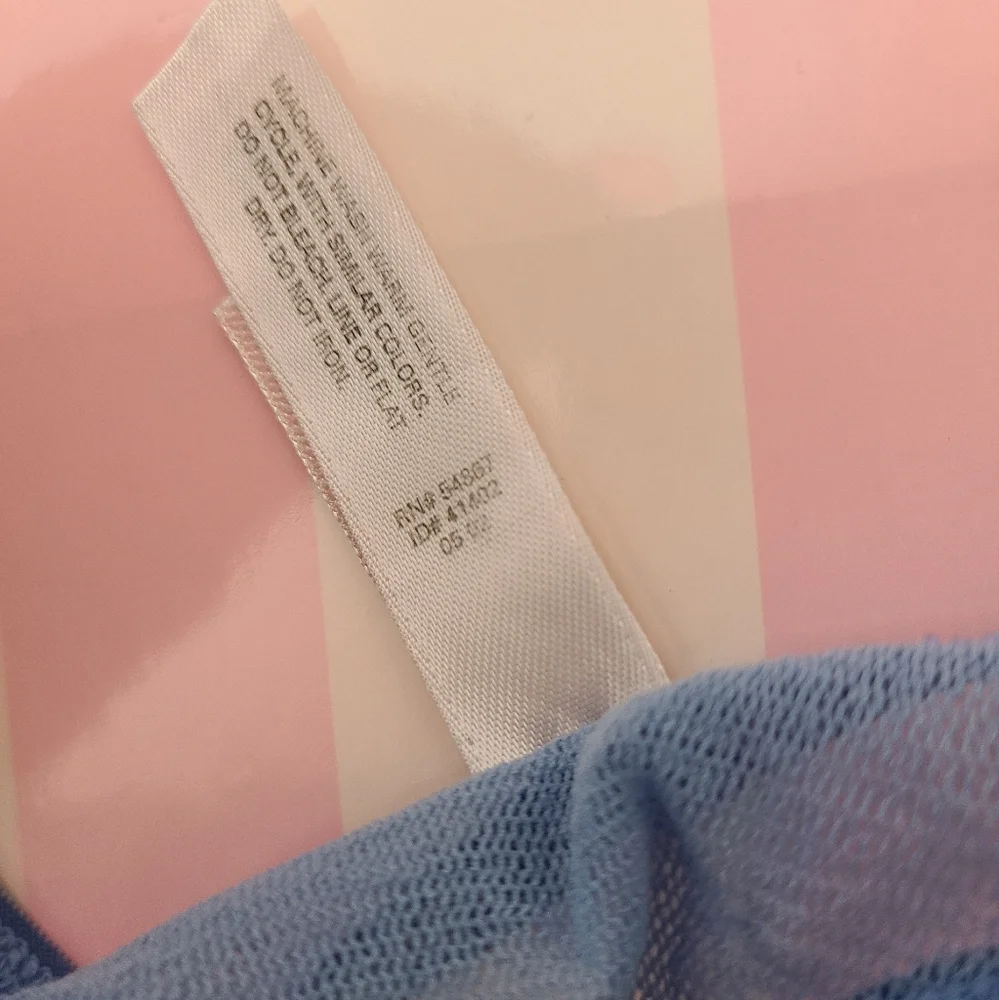 Rare VTG Victoria's Secret Butterfly Mesh Thong Panty Size Sm 🦋 - Picture 7 of 7